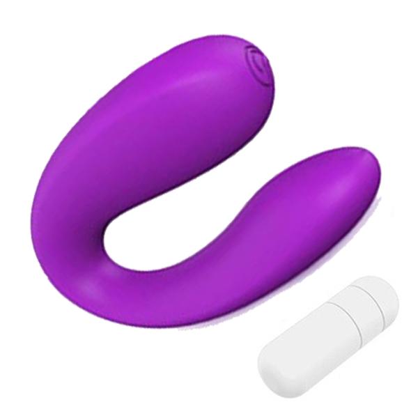 U-Typ-Vibrator, G-Punkt, Anal-Muschi-Vibrator, Klitorisstimulator, Sexspielzeug für Frauen, Paare, Sexshop