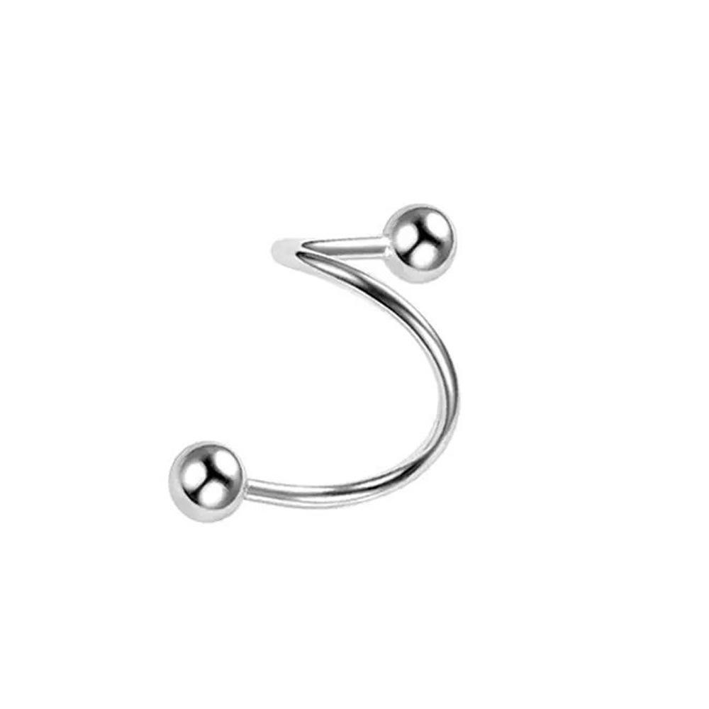 Sweetheart S-Shaped Star Ear Cuff Earrings for Girls - Cute and Unique Spring Hoops