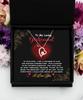 To My Soulmate/Wife Necklace Gift for Valentine Fiancée/Girlfriend Gifts for Her