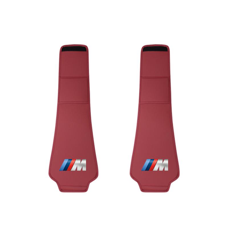 Car Leather Interiom Seat Pillowcase Valve Cap Accessories For BMW X1 X2 X3 X5 X4 X6 X7 iX3 F20 F10 F07 E70 E46 E90 E92 E60 E39