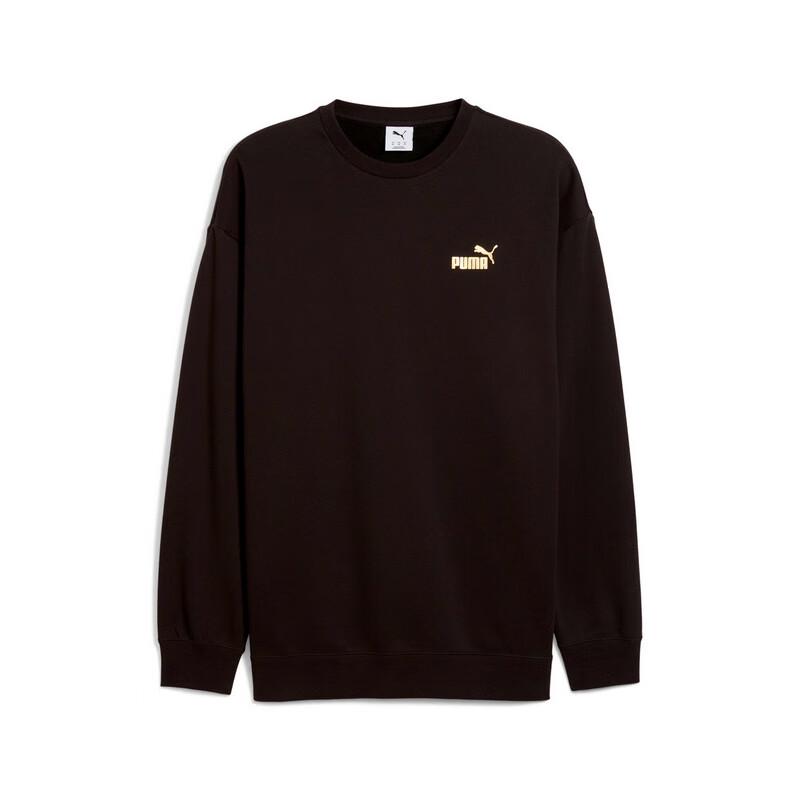Мужская модная повседневная вязаная толстовка PUMA 634675-01 L чёрный