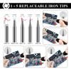 90W Soldering Iron Kit: Adjustable Temp, Desoldering Pump, Anti-static Wrist Strap, Toolbox Included