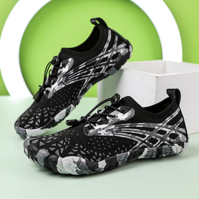 Fashion New Outdoor Beach Aqua Shoes Quick Dry Upstream Wading Shoes Breathable Creek Tracing Water Shoes Non-Slip Five Finger Shoes