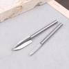 5/6 Pcs Hss Wood Carving Bit Set For Rotary Tools Precision Engraving Wood Carving, Root Carving, And Nuclear Carving
