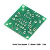 LM386 Audio Amplifier Mini Smart Electronic DIY Module Kit Super Board 1.46 x 1.61in 12V FR4‑A PCB 3