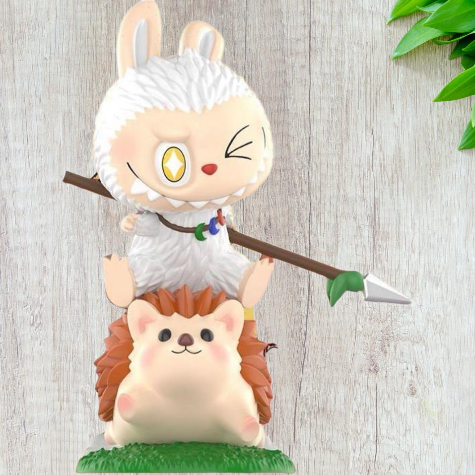 New POP MART Malaysia TRX Labubu Hedgehog Figure Trendy Blister Packs PPMT-2504-0037