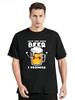 Just One More Beer I Promise Tshirt Fashion Casual Fitness T Shirt Cotton Tops Tees Mens Clothing Oversized Unisex Tshirt