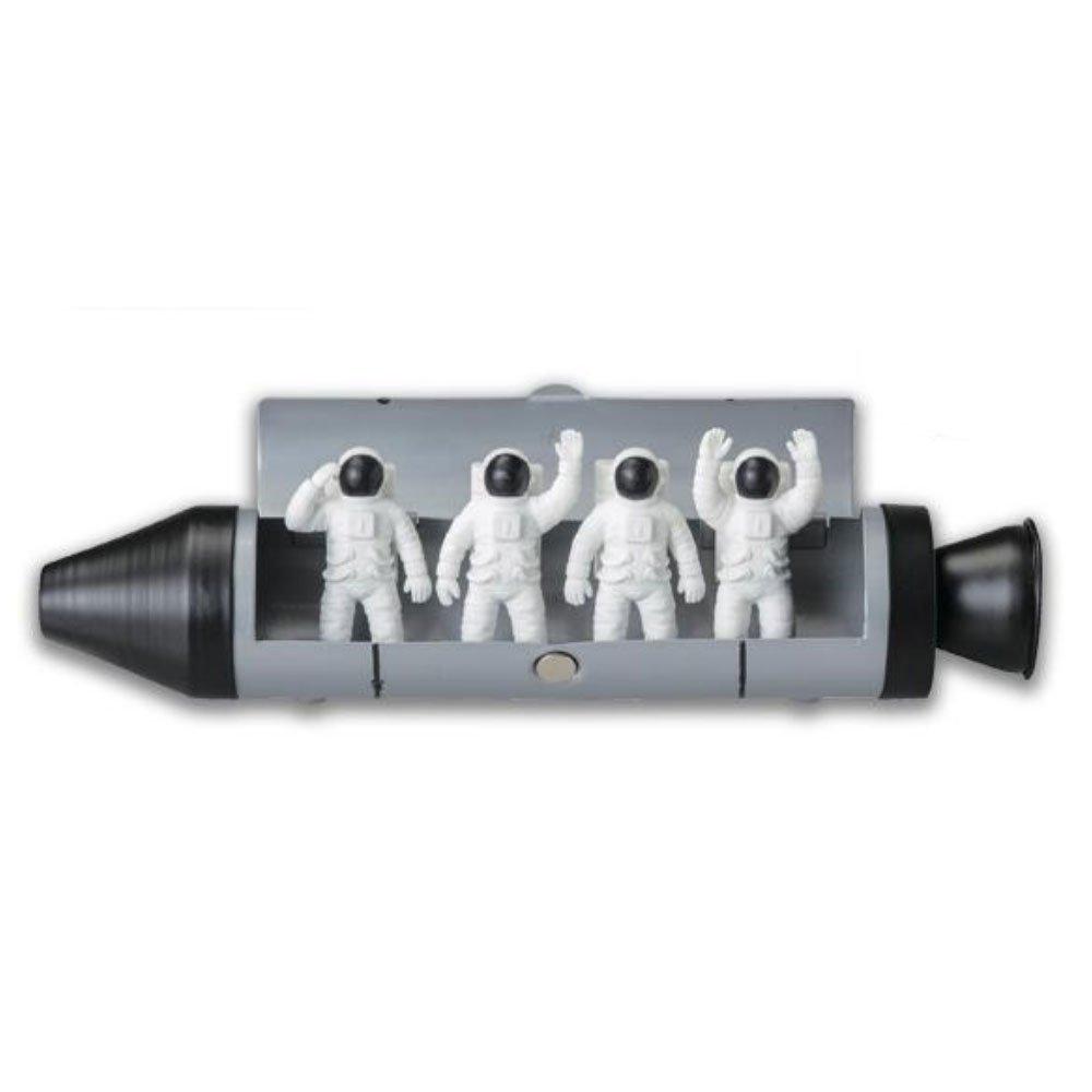 

Seto Craft Pencil Case & Eraser (Space), Silver, SI-3661-SV-220