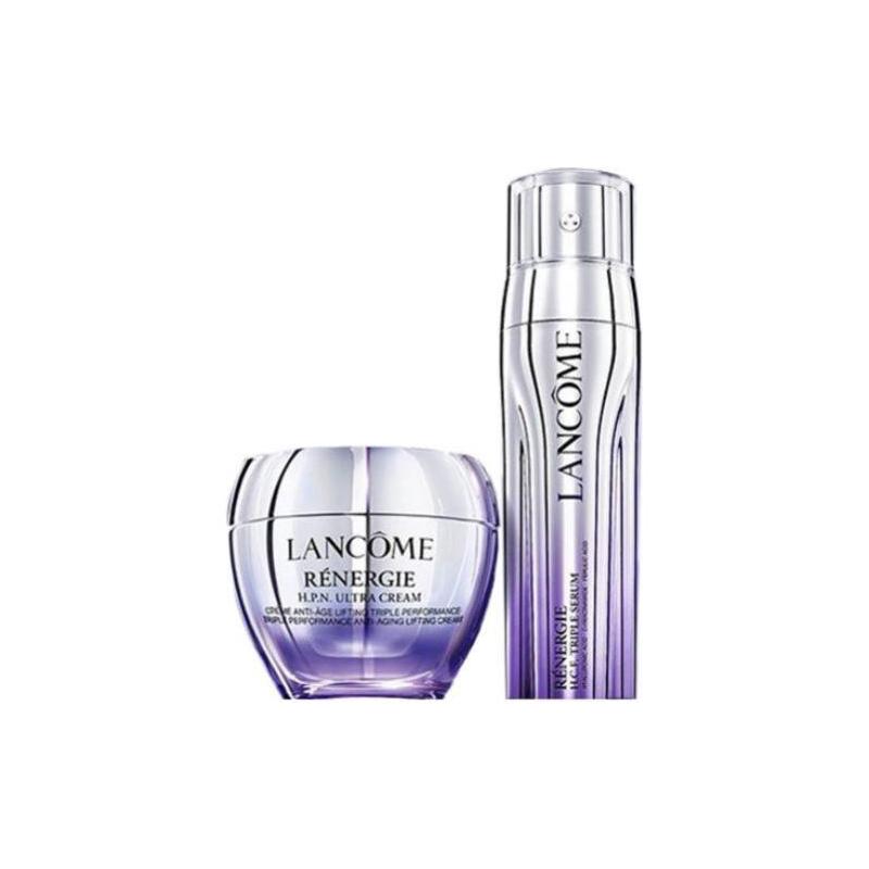 Lancôme Skin care set Sculpting Peptide Cream Three Tubes Essence Collagen Flash Recharge Firming Anti-Wrinkle Moisturizing Niacinamide Essence коричневый