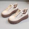 Weiße Schuhe Frühling/Sommer Neue Damen Casual Vielseitig Dicke Sohle Erhöhte Damenschuhe Studentenschuhe