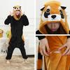 Unisex Adult Kigurumi Pajamas Cosplay Animal Rilakkuma Onesie Sleepwear