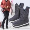 Women's Warm Snow Boots Thickened Anti-skid Waterproof Women's High Boots