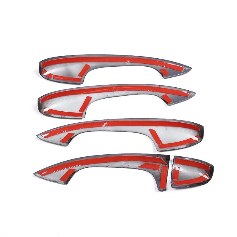 For Mercedes Benz E Class W213 2016- GLC X253 C Class W205 2015- Left Hand Drive ABS Door Handle Trim Car Accessories
