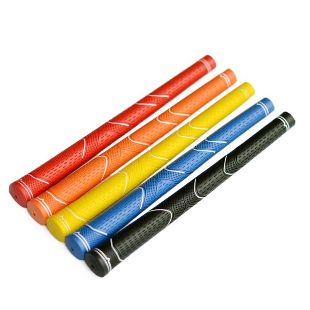 New Rubber Golf Club Grips Standard Midsize Wear-resistant Golf Grip Multiple Colors Non-slip Grip Children Teenagers