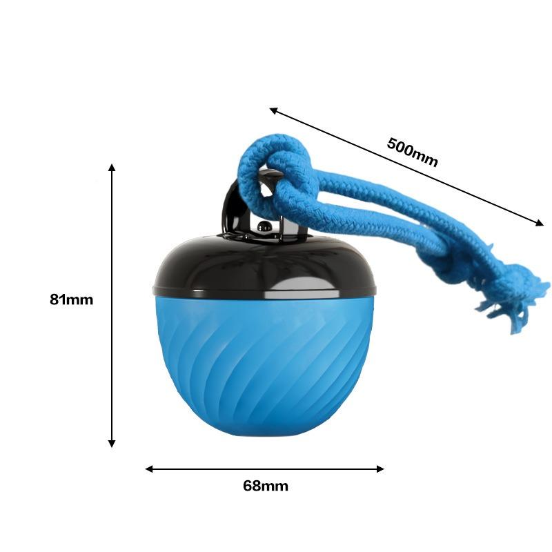 

1Pc Pet Electric Attractive Force Bouncing Ball Cat and Dog Toy Bit-resistant Relief Artifact Traction Ball Safety