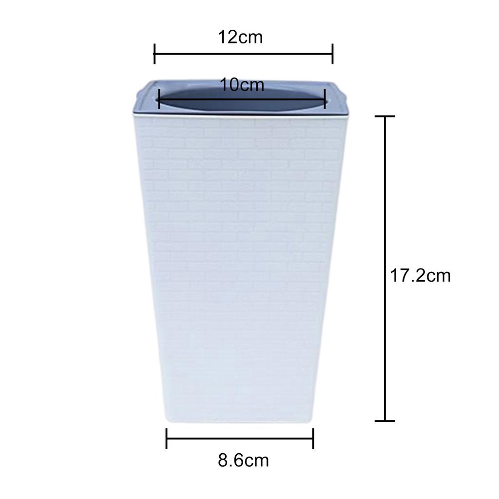 Self Watering Plastic Planter Smart Self Watering Plant Flower Pot for House Plants Succulents