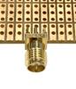 SMA-RP Socket Straight for PCB Edge 1.6mm