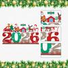 2026 Christmas Wooden Ornament Modern Attractive Accessories Tabletop Ornament Desktop Decoration for Shops Bookshelf Desktop