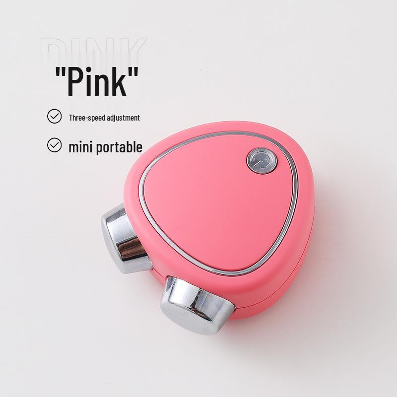 

Portable Rechargeable Dual-Headed Facial Microcurrent Massager Crystal Box Packaging