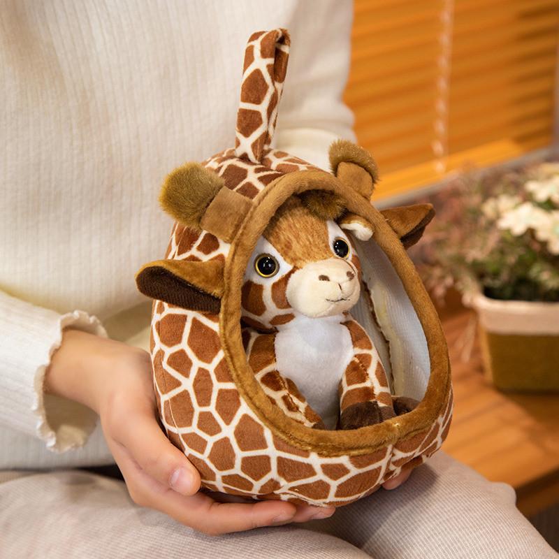 Tiger Simulation Little Pet Plush Stuffed Toy Pp Cotton Fill Kids Room Decor