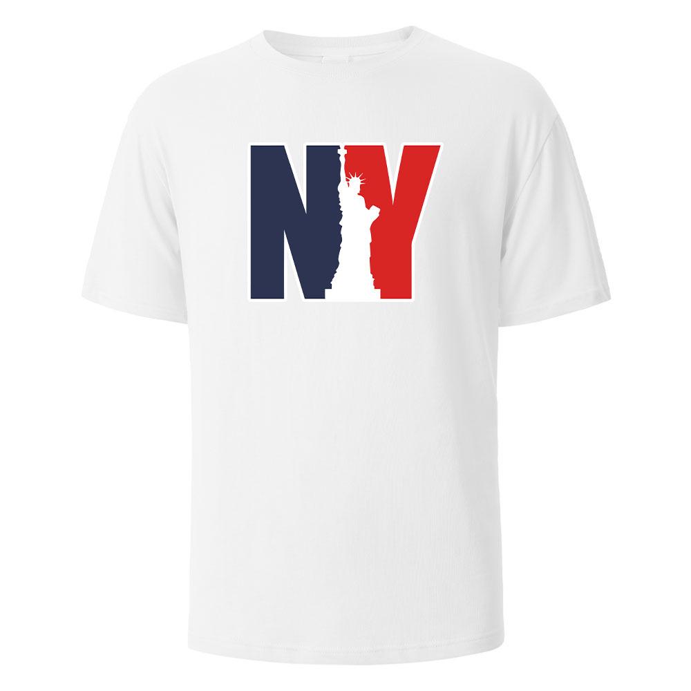 NewYork Print TShirt Summer Tees For Men Women 100 Cotton Oneck Oversize Casual Short sleeved Tops