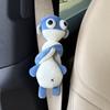 Funny Design Long Neck Key Chain Cartoon Panda Cat Dog Bag Pendant Creative Gift Monkey Pink Pig Pendant Strap Accessory