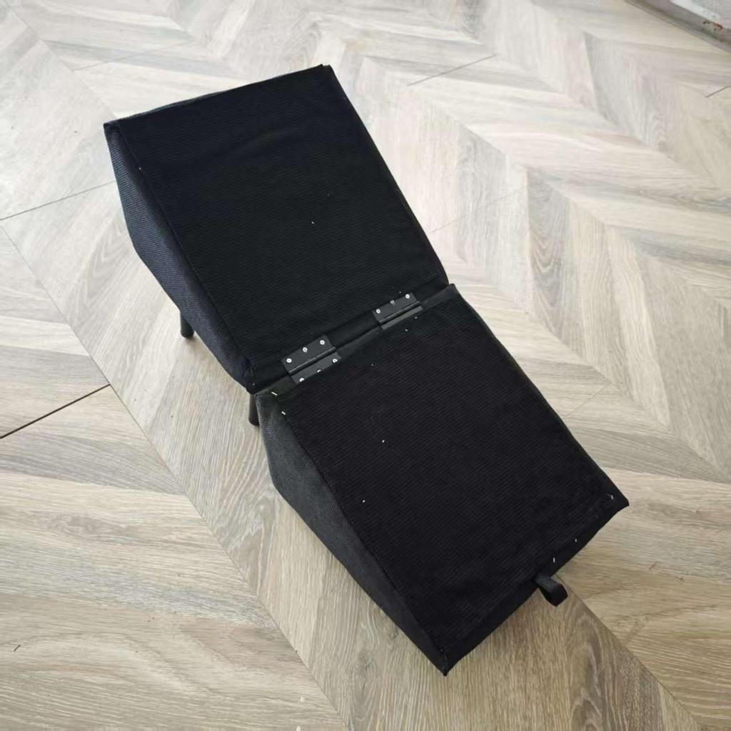 Dog Ramp For Bed Foldable Dog Vehicle Stairs Anti-Slip Kitten Puppy Ladder Multifunctional Footrest Stool For Small Cats