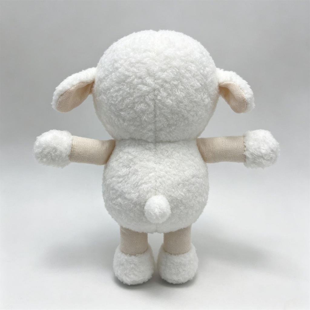 Plush Sheep Stuffed Animal Soft Fabric Toy Small Size 13cm Lightweight and Portable Plush Toy for Kids and Collectors