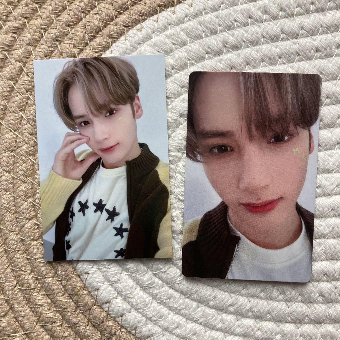 

[USED] TXT Hueningkai 2 pieces FANLIVE MOAZONE 3/8 Japanese edition trading card