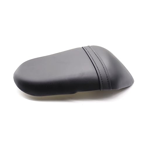 JPMODAO Motorcycle Rear Seat Leather Cushion for Suzuki GSXR1000 09-17 Black