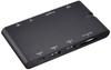 Elecom Docking Station Hub PD Compatible X X Cable Storage Black USB-C [Type-C 2/USB3.0 2/HDMI/D-sub/LAN/SD+microSD Slot] DST-C05BK