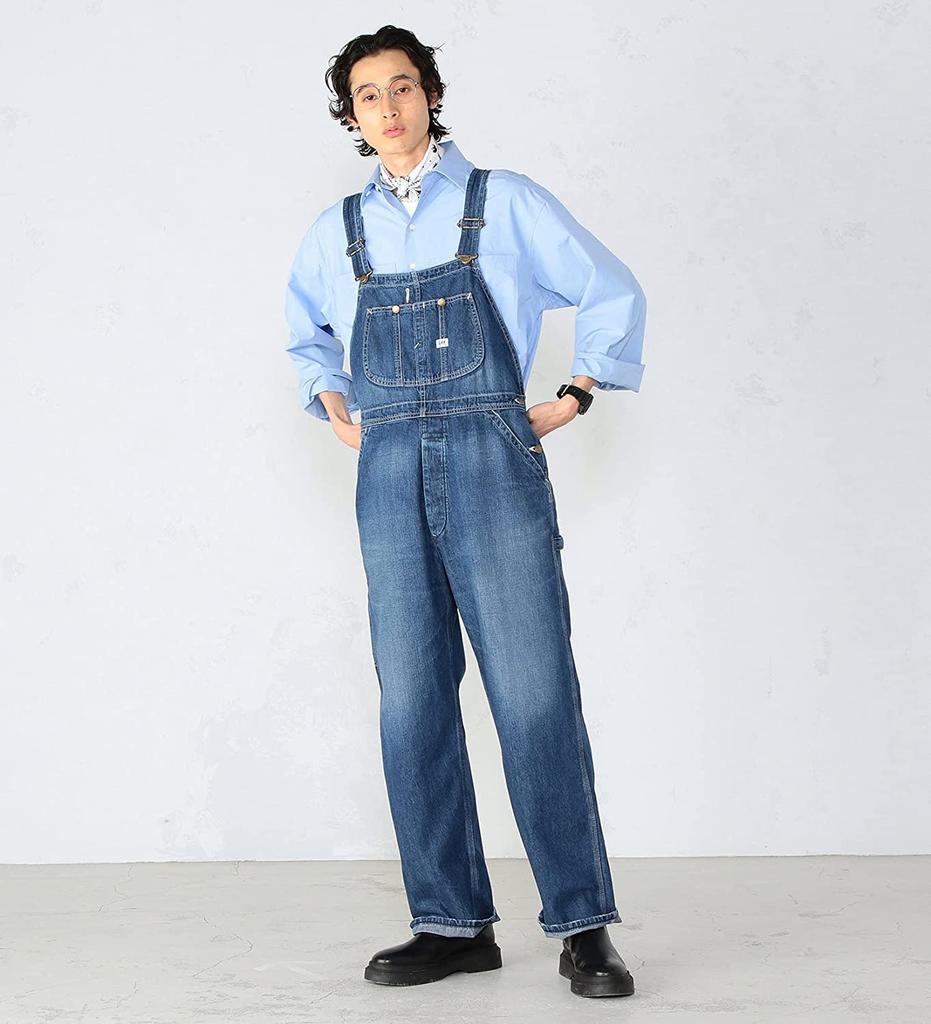 Lee Denim Plus L Overalls, Unisex, Size, LM7254, Blue,