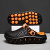 New Men Sandals Outdoor Soft Thick Sole Slides Breathable Sandals Non-Slip Garden Clogs Lightweight Summer Beach Slippers