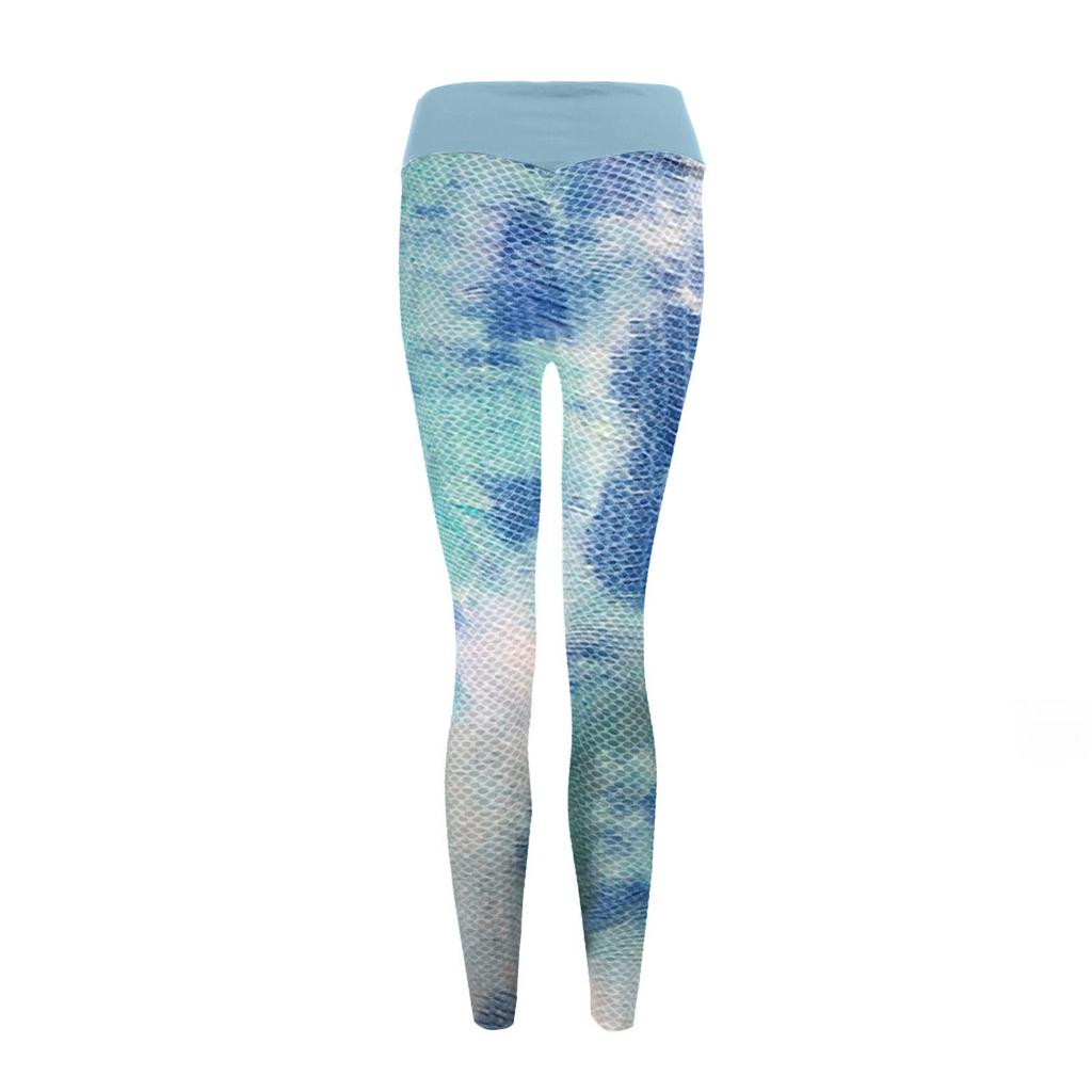 Womens Tie- Stretch Yoga Leggings Fitness Running Gym Sports Pants