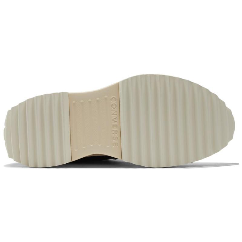 Converse Run Star Hike Trendy Versatile High-Top Canvas Shoes Unisex Black and Grey