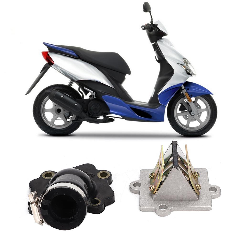 Carburetor Intake Manifold Joint Boot Reed Valve Fit for Yamaha Jog 50 CY50 19922001