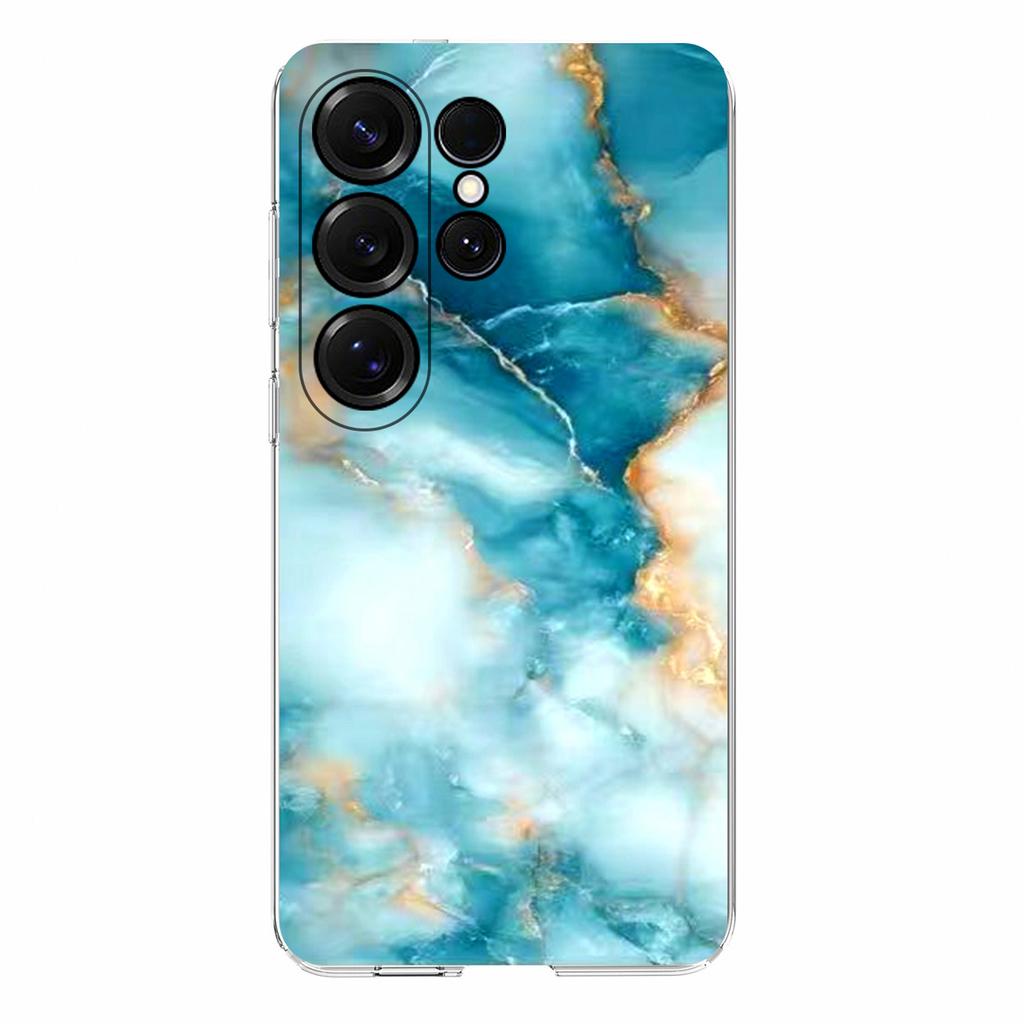 For Samsung Galaxy S26 Ultra Case Marble Pattern Printing Soft TPU Phone Cover