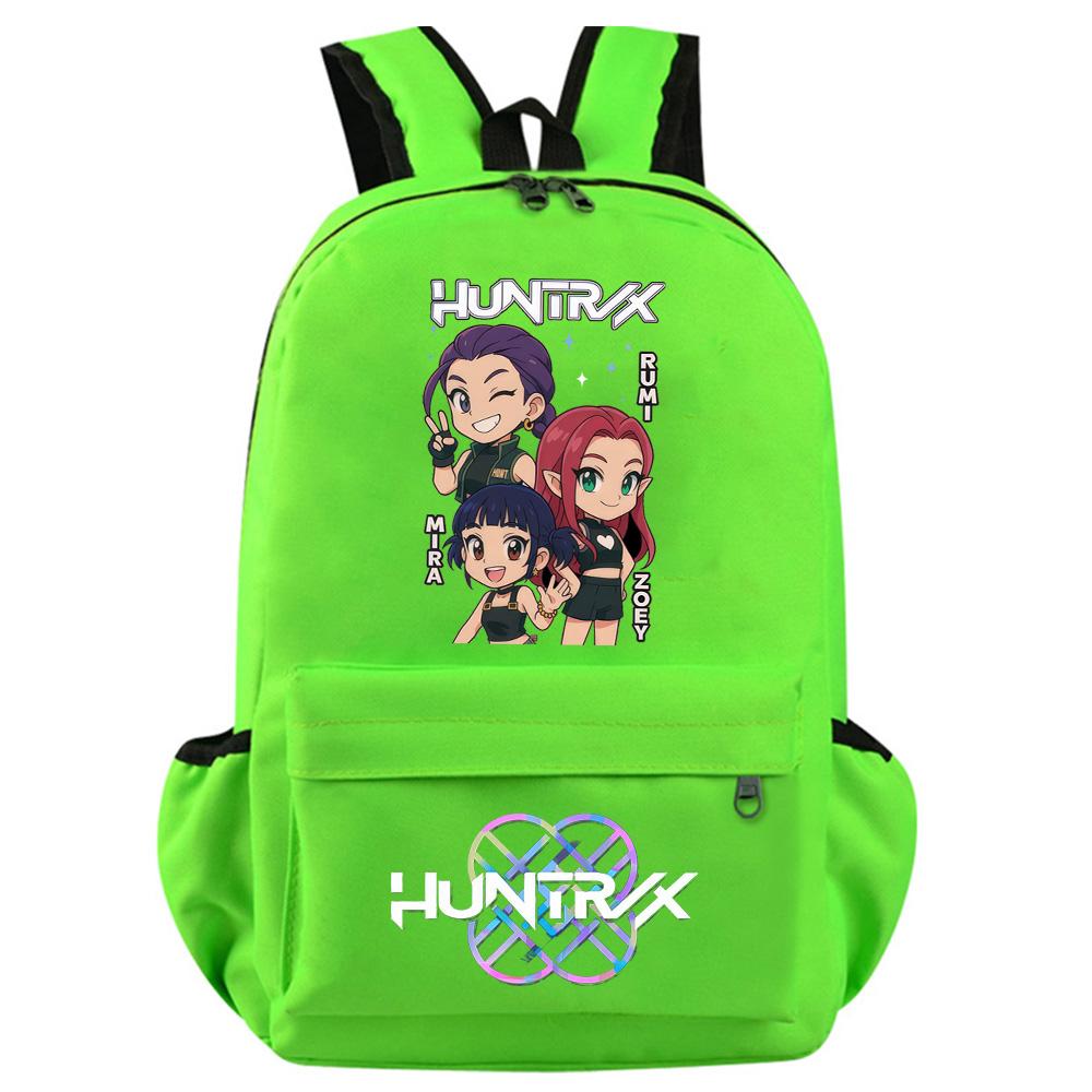 Anime Cartoon Kpop Demon Hunters Printed Backpack for Teenager Student Girl Boy Bookbag Schoolbag Women Large Capacity Travel Bag Kid Gift Mochila