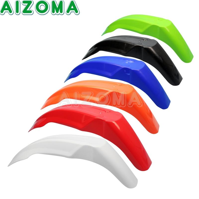 Supermoto Red Front Fender Mudguard Guards For Honda XR CRF 230 250 450 650 CRF250 CRF450 CRF150 CRF125 CRF230 Motocross Enduro