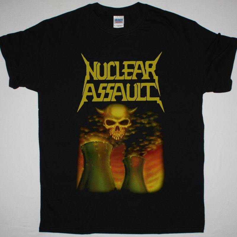 NUCLEAR ASSAULT SURVIVE NEW BLACK T SHIRT Unisex T-Shirt M