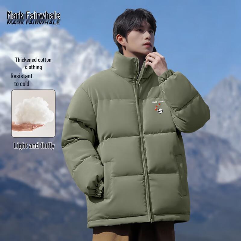 

Мужская зимняя куртка-пуховик Mark Fairwhale с принтом в виде букв 2XL