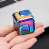 Metallwürfel Fingerspitzen Spinner Dekompression Kreisel Anti-Angst Spielzeug Hand Fidget Spinner Entlüftungsspielzeug Flipo Flip Für Kinder