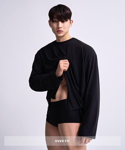 Rvd Soft Relax Oversized Long Sleeve (Black) Black/Xl