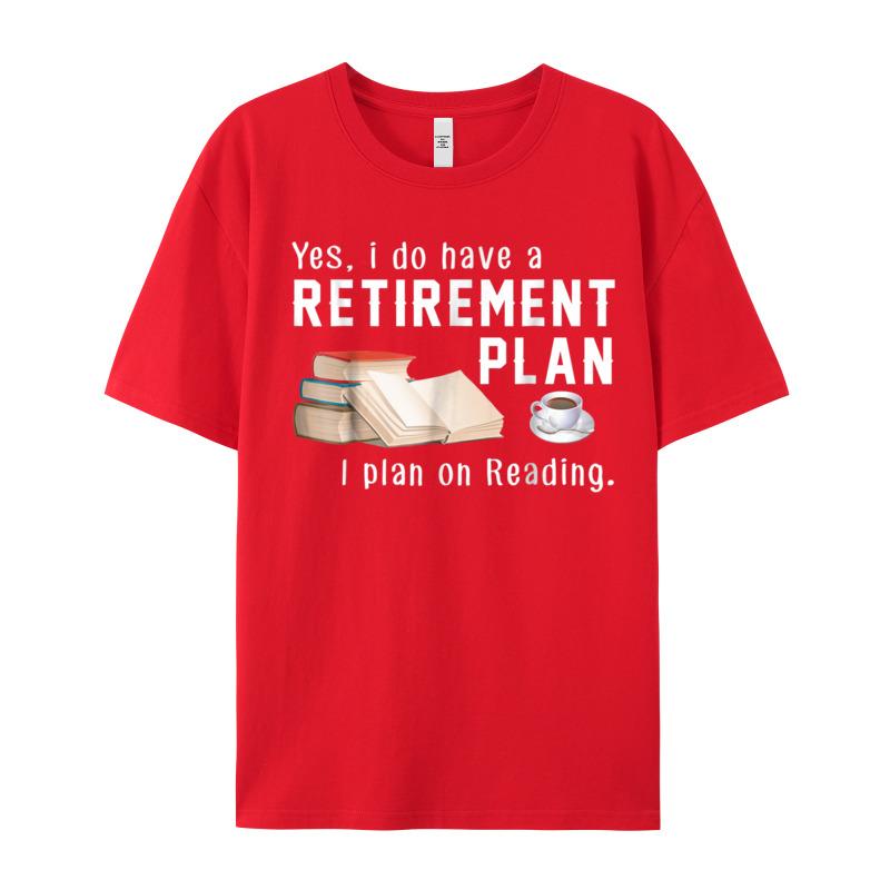 Casual I Plan On Reading Funny Tshirts Special Christmas Short Sleeve Oneck Tops Tees 100 Cotton Unisexs Geek Tops Shirts
