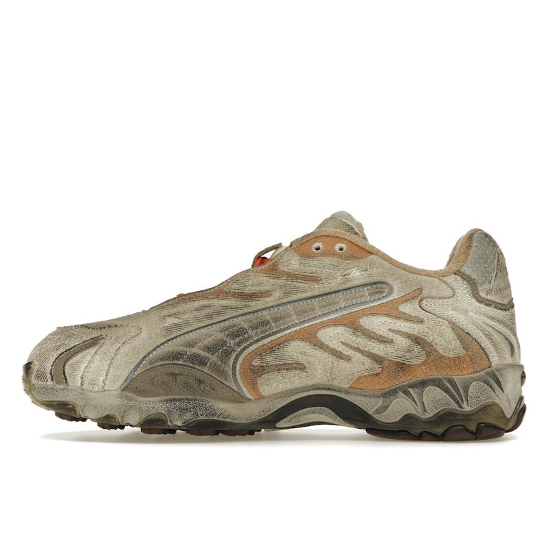 Puma A$AP Rocky x Inhale Distressed Pack - Alpine Snow Unisex Sneakers Tan Silver Sand-Dune 401624-01