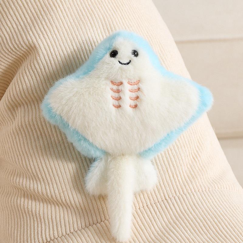 Ocean Series Magnetic Plush Toys: Starfish, Seahorse, Clownfish, Seal, Squid.