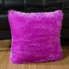 Long Plush Solid Color Glitter Velvet Throw Pillow Cushion Pillowcase