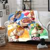1pc Sailor Moon Wand Flannel Blanket [Cozy Throw Blanket] For Sofa, Bed, Travel, Camping, Livingroom, Office, Couch, Chair, And Bed