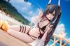 Anigame Azur Lane Hatsuzuki Love Approximately 180mm scale PVC and ABS Hazuki's Ver. Height (excluding base). 1/6 pre-painted figure.
