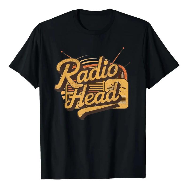 Camiseta Vintage Retr? Radio Head S